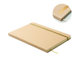 Libreta A5 de cartón reciclado Route