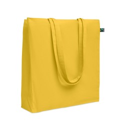 Bolsa de algodón Fairtrade con fuelle Osole++ Colour