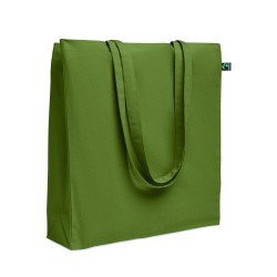 Bolsa de algodón Fairtrade con fuelle Osole++ Colour
