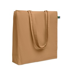 Bolsa de algodón Fairtrade con fuelle Osole++ Colour