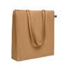 Bolsa de algodón Fairtrade con fuelle Osole++ Colour