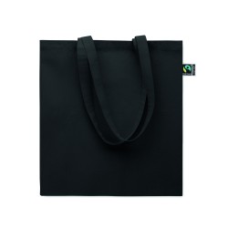 Bolsa de algodón Fairtrade con fuelle Osole++ Colour