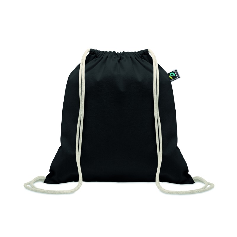 Mochila de cuerdas de algodón Fairtrade Osole Draw Colour