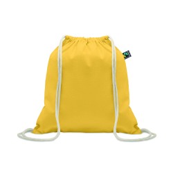 Mochila de cuerdas de algodón Fairtrade Osole Draw Colour