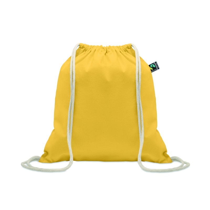 Mochila de cuerdas de algodón Fairtrade Osole Draw Colour