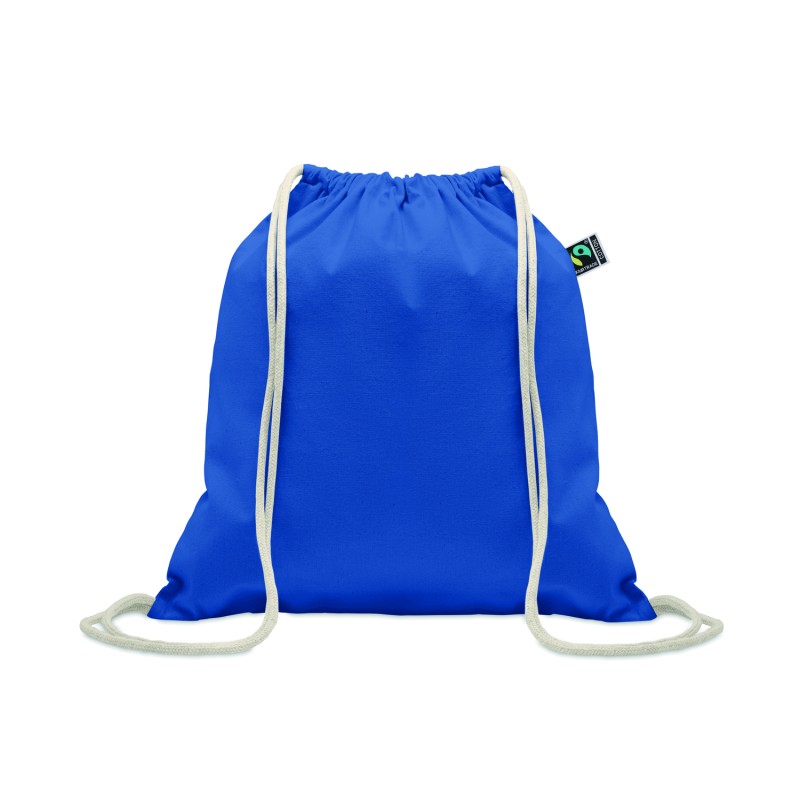 Mochila de cuerdas de algodón Fairtrade Osole Draw Colour