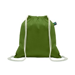 Mochila de cuerdas de algodón Fairtrade Osole Draw Colour