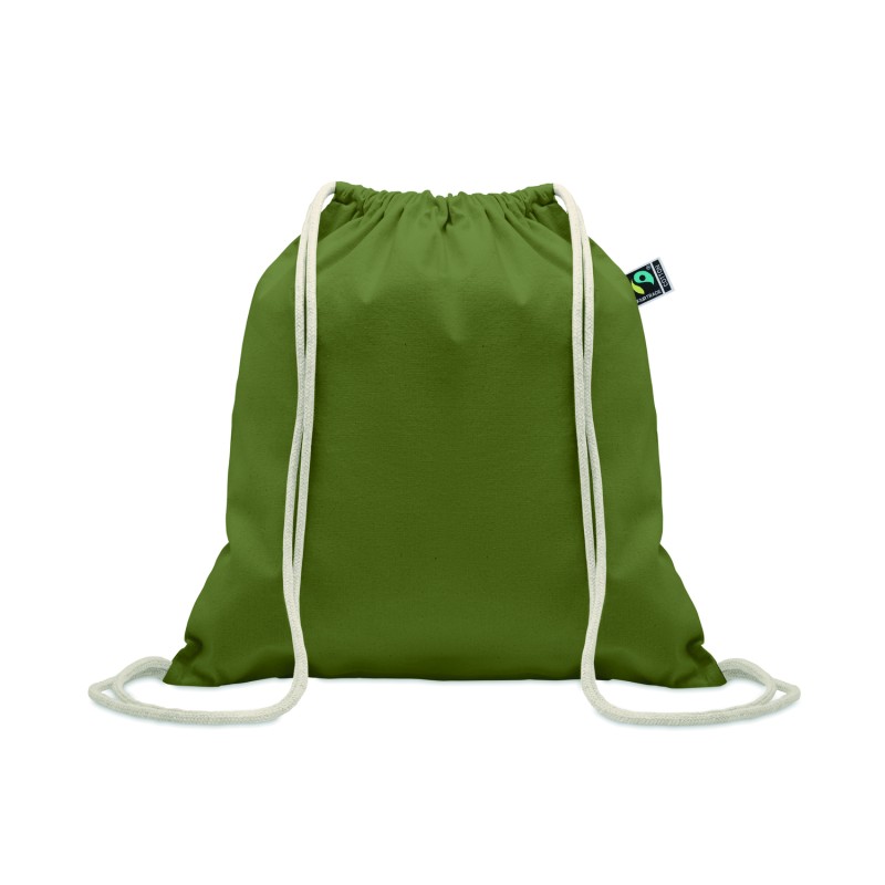 Mochila de cuerdas de algodón Fairtrade Osole Draw Colour