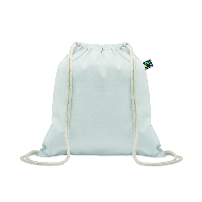 Mochila de cuerdas de algodón Fairtrade Osole Draw Colour