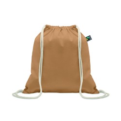 Mochila de cuerdas de algodón Fairtrade Osole Draw Colour