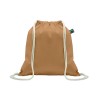 Mochila de cuerdas de algodón Fairtrade Osole Draw Colour