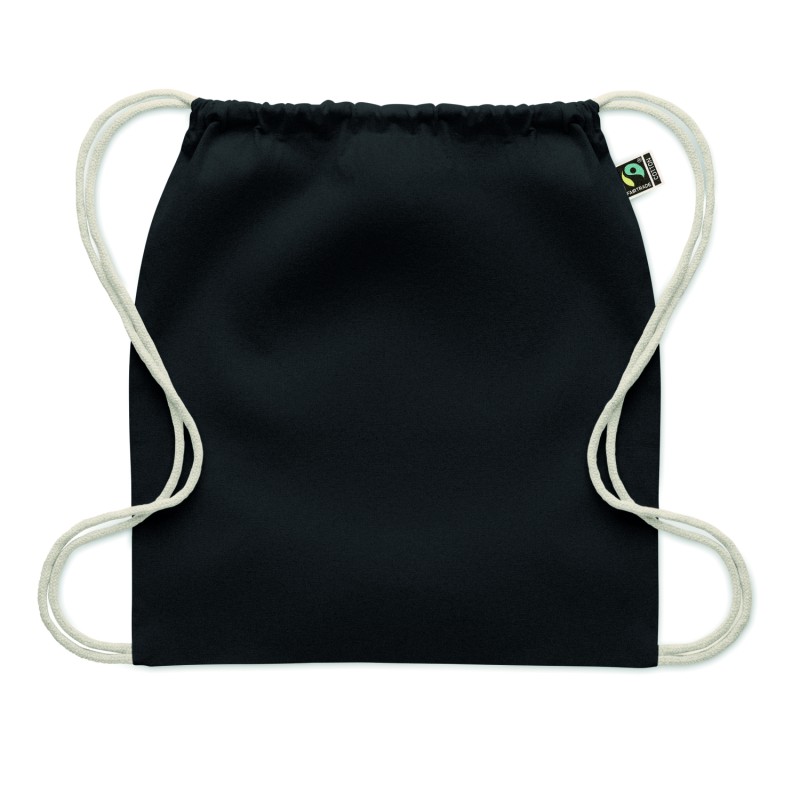 Mochila de cuerdas de algodón Fairtrade Osole Draw Colour
