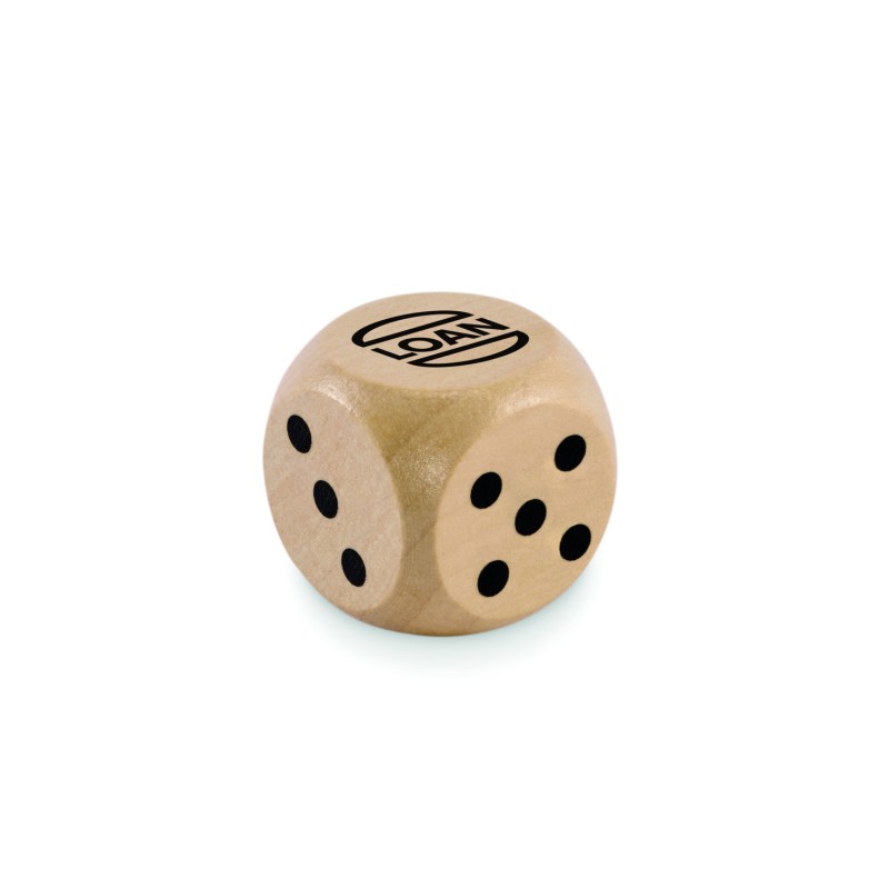 Dado de madera Dadin 3 cm