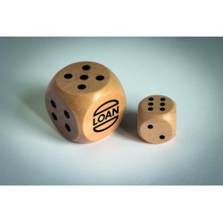 Dado de madera Dadin 3 cm
