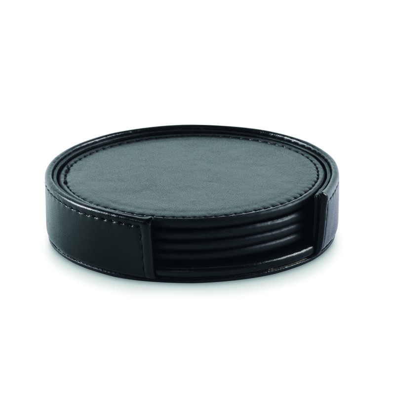 Set de 4 posavasos de PU Posa Set