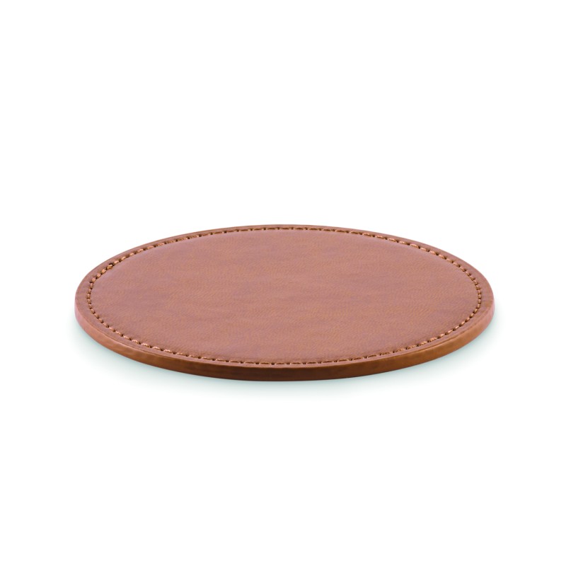 Posavasos redondo de PU Posa