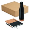 Set de regalo con botella, libreta y bolígrafo Cadeau