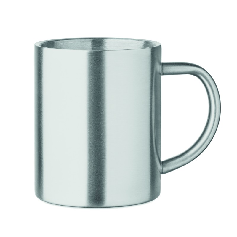 Taza de acero reciclado de doble pared Util 260 ml