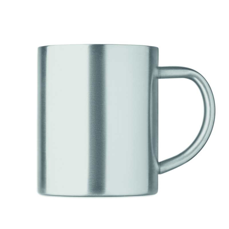 Taza de acero reciclado de doble pared Util 260 ml