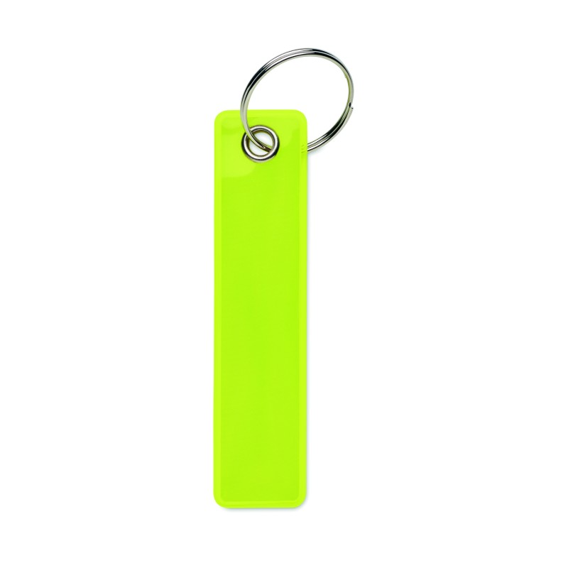 Llavero reflectante de PVC Keyflect
