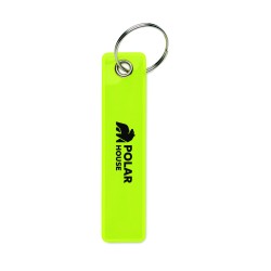 Llavero reflectante de PVC Keyflect