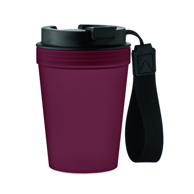 Vaso de plástico con correa Isforden Tumbler 300 ml
