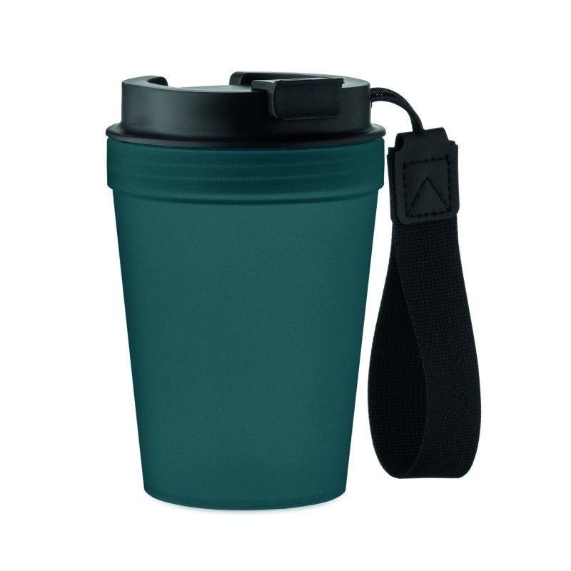 Vaso de plástico con correa Isforden Tumbler 300 ml