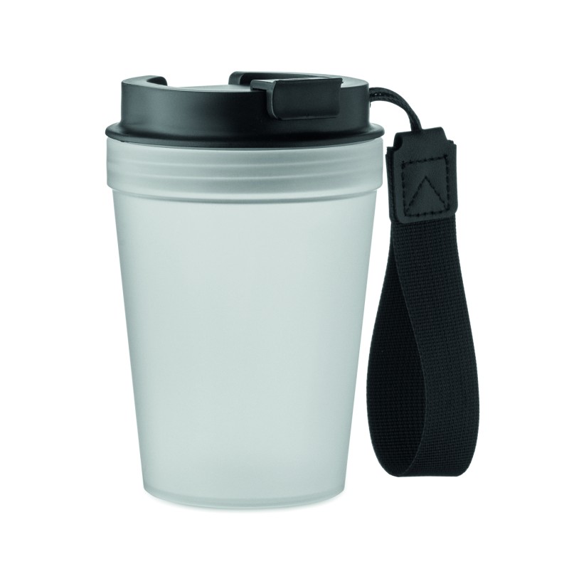Vaso de plástico con correa Isforden Tumbler 300 ml