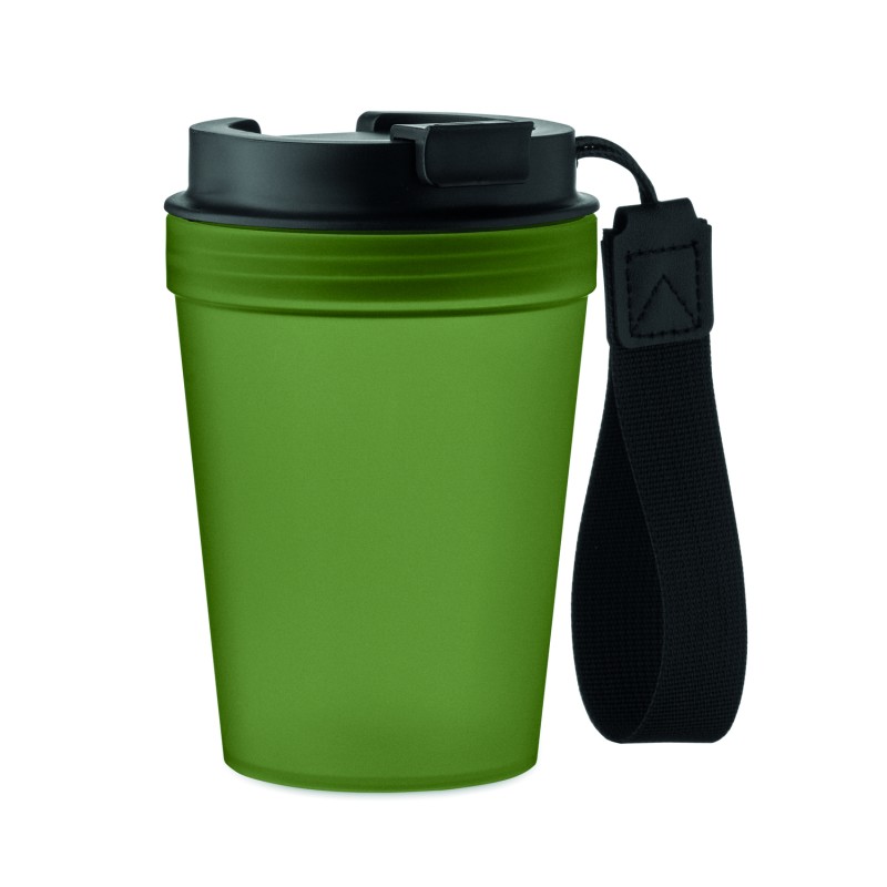 Vaso de plástico con correa Isforden Tumbler 300 ml