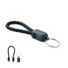 Llavero con cable de carga tipo C Fauleti Loop