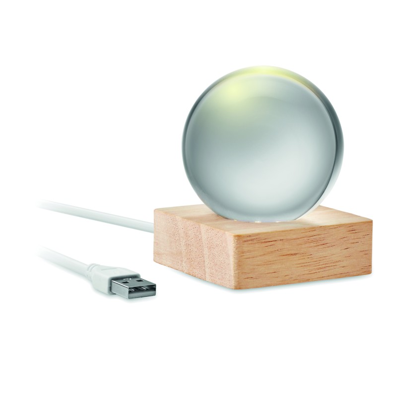 Bola de cristal con luz LED Light