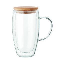 Taza de cristal de doble...