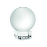 Trofeo redondo de cristal Glassward