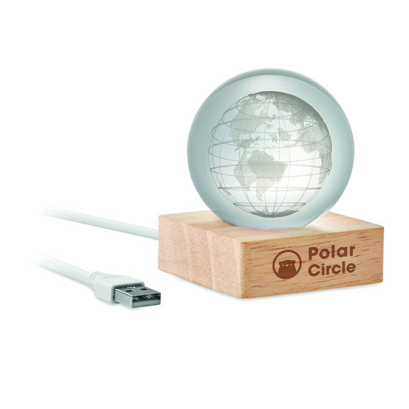 Lámpara bola de cristal LED Globe Light