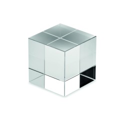 Trofeo de cristal en forma de cubo Kubeward