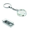 Llavero redondo de cristal Roundward