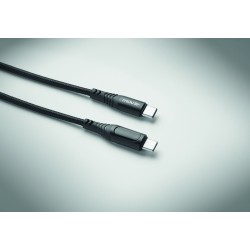 Cable de carga tipo C con pantalla LED Typso 100 W