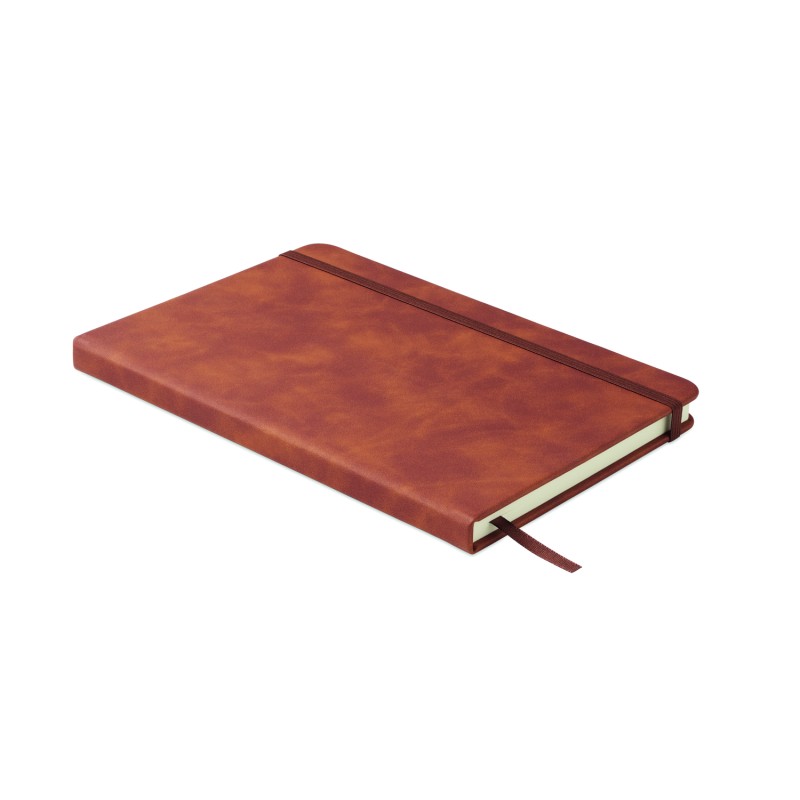 Libreta A5 de tapa dura de PU ahumado Tint