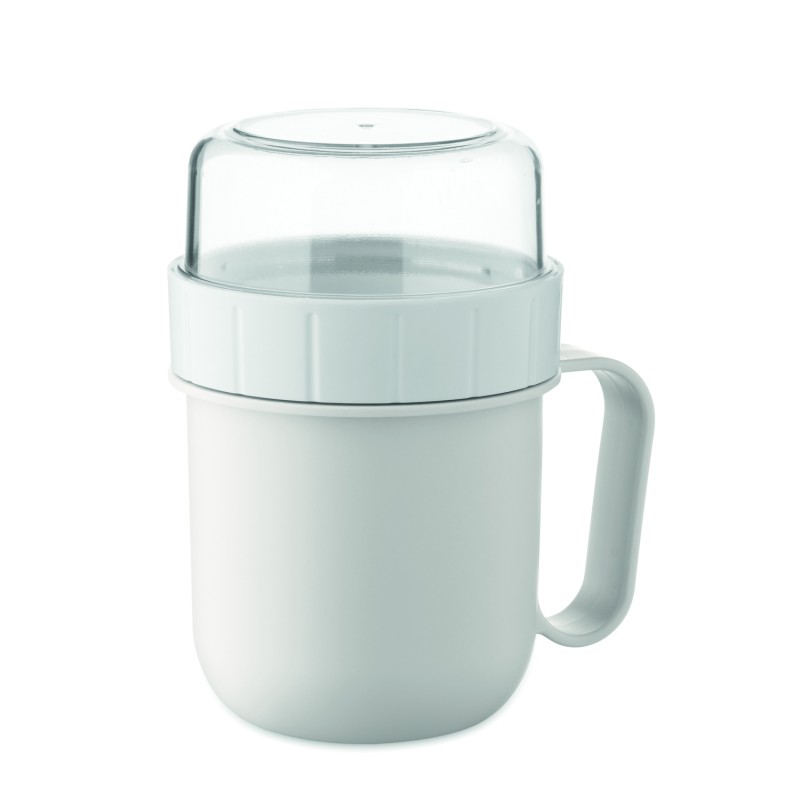 Taza para llevar con dos compartimentos Cup On Go 450 ml