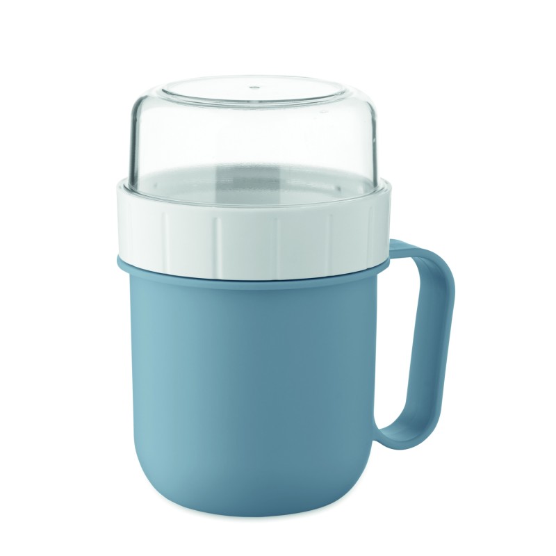 Taza para llevar con dos compartimentos Cup On Go 450 ml