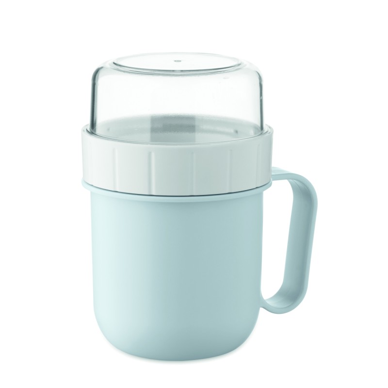 Taza para llevar con dos compartimentos Cup On Go 450 ml