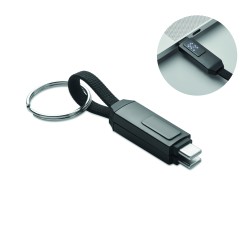 Llavero con cable de carga...