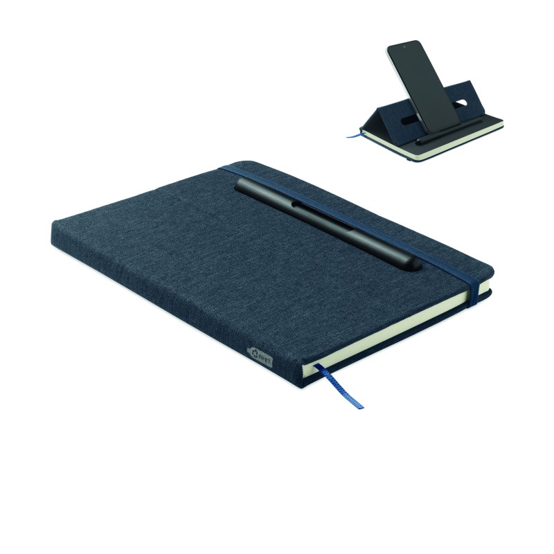 Libreta A5 con soporte para móvil Rinbook