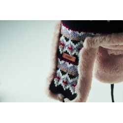 Gorro de punto con orejeras Yulong