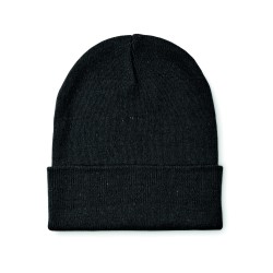 Gorro de punto con vuelta...