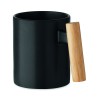 Taza de cerámica con asa de madera Crenate 320 ml