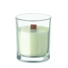 Vela de cera vegetal con mecha de madera Kivas Wood 80 g