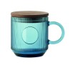 Taza de cristal estriado Vitrio Mug 300 ml