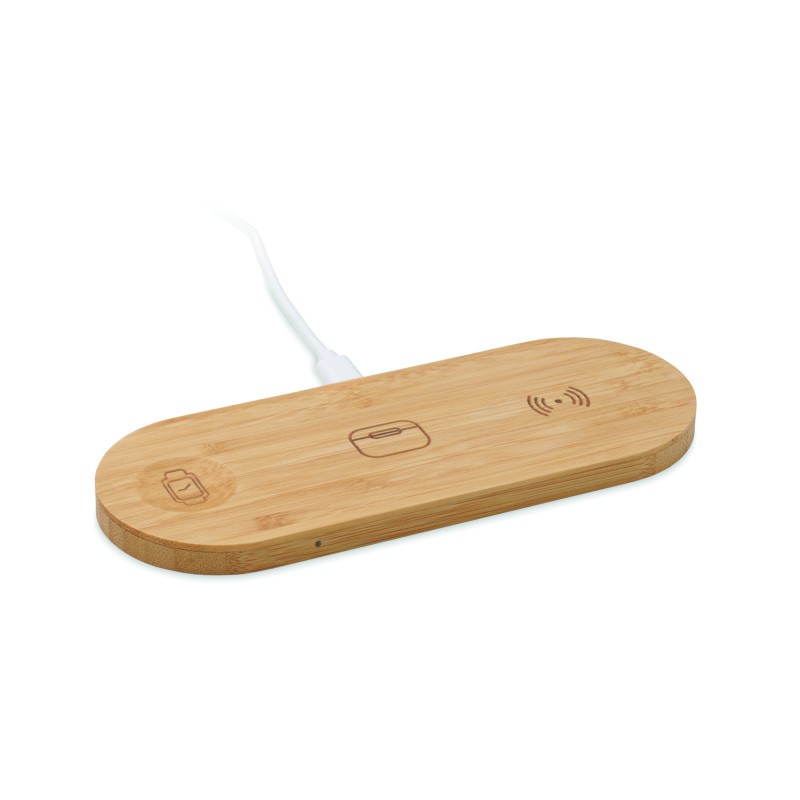 Cargador inalámbrico 3 en 1 Recpad 15 W