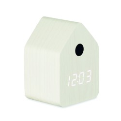 Reloj despertador de MDF...